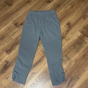 Columbia Gray Lightweight Jogger Pants Sz M Elastic Waist Outdoor Active